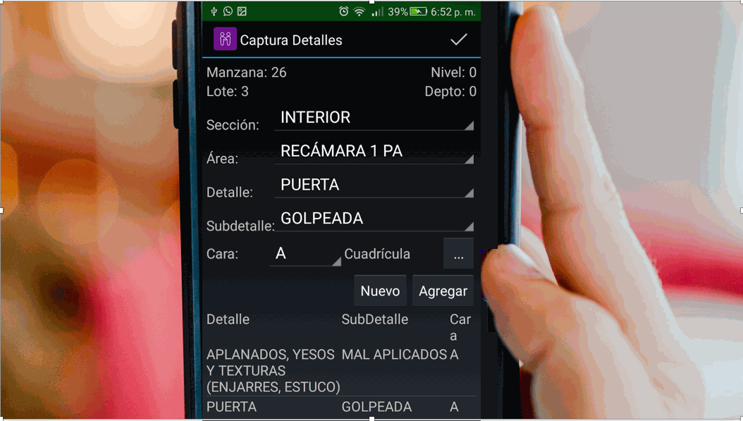 Check list para entrega de vivienda Sistema de inspección de calidad