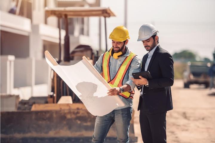 La topografía es clave para el proceso de construcción